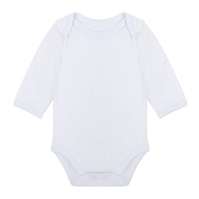 Боди детское белого цвета р.68